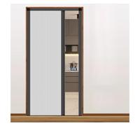 Honeycomb Folding Door Retractable Honeycomb Folding Door,No-Drill Alum Frame Space-Saving,for Bedroom Kitchen(White,60X80IN)