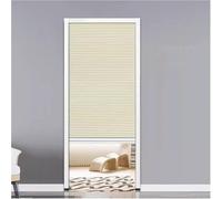 Honeycomb Folding Door Room Divider Non-Woven Fabric with Aluminum Frame Custom-Made No Floor Track Heat-Insulating Sound-Dampening Stain-Resistant UV-Protective for Kitchen Bathroom and Bedroom