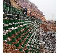 Honeycomb Gravel Grids for Retaining Walls - 2-Inch Soil Stabilizer for Road Construction & Erosion Control - 200cm x 500cm Ground Support Solution