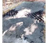 Honeycomb Gravel Stabilizer Grid for Driveways & Paths Permeable Outdoor Soil Paver (3.9m x 8.0m) EcoFriendly Landscaping Solution