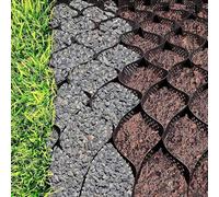 Honeycomb Gravel Stabilizer Grid for Outdoor Garden - Geo-Cellular Grids Easy to Cut Soil Erosion Control Perfect for Driveways & Pathways Available in 1-10m Lengths.