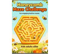 Honeycomb Maze Challenge: Fun and Engaging Beehive Mazes for Kids and Adults Alike