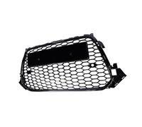Honeycomb Mesh Front Bumper Grille Car Accessories Gloss Black For A4 S4 B8 2013 2014 2015 RS4 Style