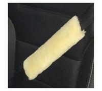 Honeycomb Mesh Front Grille 2pcs Soft Car Seatbelt Cover Seat Belt Pillow Pad Safety Strap Shoulder Pads For Bag(Beige)