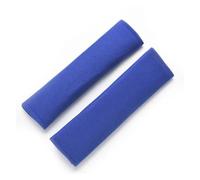 Honeycomb Mesh Front Grille For Nissan For Murano For Navara Qashqai Car Safety Belt Cover Shoulder Protector(2pcs blue)