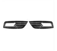 Honeycomb mesh grille Compatible With A4 B8.5 Standard Edition 2013 2014 2015 2016 Chrome Front Bumper Honeycomb Grill Fog Light Cover 8K0807681L 8K0807682M