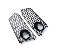 Honeycomb mesh grille Compatible With A7 S7 RS7 2014 2015 2016 2017 2018 Glossy Black Car Fog Light Grill Cover Front Bumper Lamp Grille 4G8807681G 4G8807682G