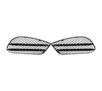 Honeycomb mesh grille Compatible With For E Class Coupe W207 C207 2013 2014 2015 2016 1Pair Car Front Bumper Fog Lamp Grille Decorative Accessories