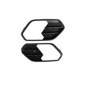 Honeycomb mesh grille Compatible With For Escape For Kuga 2017 2018 2019 1 Pair Car Left & Right Front Bumper Fog Light Lamp Frame Grille Cover