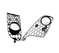 Honeycomb mesh grille Compatible With For Golf 6 For Jetta Mk6 2009 2010 2011 2012 2013 2014 2Pcs Car Honeycomb Front Lower Bumper Mesh Fog Light Grille