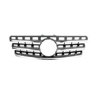Honeycomb Mesh Grille FOR W164 ML430 ML320 ML350 ML500 2009-2011 ABS Plastic Car Facelift Front Grilles Replacement Front Grille(Black)