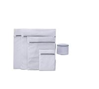 Honeycomb Mesh Laundry Wash Bag, Mesh Laundry Bags 5pcs Multiple Sizes with Zipper for Delicates