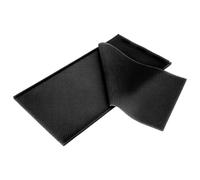 Honeycomb Mold, 17x9 Inch Honey Comb Silicone Mold Non-Stick Reusable for Beekeeping and Candle Making Supplies (Black).