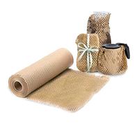 Honeycomb Packing Paper - 38cm x 20m Packaging Roll | Protective Cushioning Wrap | Eco Friendly Biodegradable | For Fragile Mailing Shipping Moving