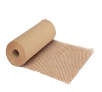 Honeycomb Packing Paper, Honeycomb Packing Paper Roll Multicolor Multiple Sizes For Moving Shipping Packaging(Brown Xw38cm X L10m)