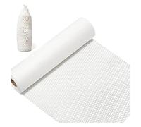 Honeycomb Packing Paper Roll, Honeycomb Kraft Cushioning Packaging Paper Roll Multicolor Multiple Sizes(White 30cmx3.0m)