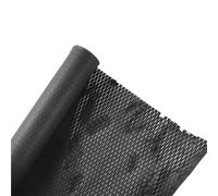 Honeycomb Packing Paper Roll,honeycomb, Packaging, Transportation, Gift For Cushioning(50cmx10m Black)