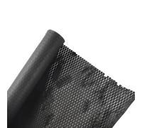 Honeycomb Paper For Cushioning, Crash Protection, Transport Packaging for Shipping, Moving, Breakables and Gifts - Bubble Wrap Alternative(50cmx10m Black)