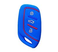 Honeycomb Pattern Silicon Car Key Cover Cases for Roewe Rx3 Rx8 Erx5 Rx5 I6 I5 Mg4 Mg5 Mg6 Mg Zs Ev Hs Ehs Zx Gt 3 Buttons