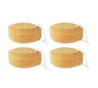 Honeycomb Shower Sponge 4 Pcs Seaweed Bath Scrubber
