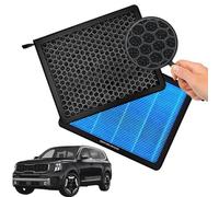 Honeycomb Structured Activated Carbon Cabin Air Filter, Durable and sturdy,Fits Genesis G70 G80 G90 GV70 GV80, Hyundai Equus, Genesis/Kia K900, Stinger, Telluride (2011-2024 Select Models) (1 PACK)