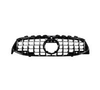 Honeycomb Style Car Front Grill for CLA C118 W118 CLA200 CLA260 CLA45 2020-2023, ABS Front Grill Trim Set, Front Grille Trim Plated Cover Kit