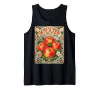 Honeycrisp Apples Art Nouveau Vintage Poster Tank Top
