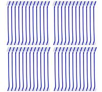 Honeydak Dog Toothbrush Bulk Dual Headed Dental Brushes Dogs Tooth Brushing Kit Long Handle Pet Tooth Brush for Puppy Large Small Cats and Most Pets Teeth Cleaning Dental Supplies(80 Pcs,Dark Blue)