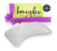 Honeydew Essence Side Pillow- The Ultimate Luxury Neck Pillow- Fully Adjustable Support for Neck Pain Relief- Made in USA- Enhanced, Hypoallergenic Patented Cooling Pillow Fill - Queen (Pack of 1)