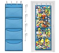 Honeyera The Original Teddy storage Stuffed Animal - Over Door Organizer for Stuffies, Baby Accessories, and Toy Plush Storage/Easy Installation with Breathable Hanging Storage Pockets