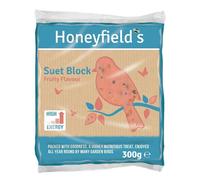 Honeyfield's Suet Blocks Fruity Flavour Wild Bird Food - 300g