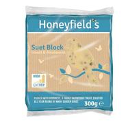 Honeyfield's Suet Blocks Insect and Mealworm Wild Bird Food - 300g