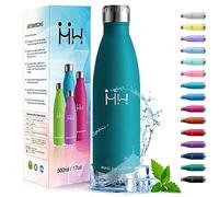 HoneyHolly 500ml BPA-Free Stainless Steel Insulated Water Bottle, Leak-Proof, Keeps Cold Up to 24 Hours, Hot Up to 12 Hours, Perfect for Sports, School, Office