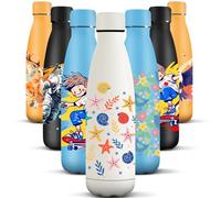 HoneyHolly 500ml BPA-Free Thermal Water Bottle, Double Wall Insulation, Keeps Hot for 12 Hours, Cold for 24 Hours, Leak Proof, 18/8 Stainless Steel, Perfect for Sports, School, Yoga