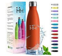 HoneyHolly 750ML Stainless Steel Double Wall Insulated Water Bottle, BPA-Free, Leak-Proof, Keeps Hot Up to 12 Hours, Cold Up to 24 Hours