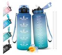 HoneyHolly Drinking Bottle 1500 ml, Leak-Proof, Suitable for Carbonated Drinks, Water Bottle, BPA-Free, Sports Bottle with Straw, Sports Bottle for Outdoor, Hiking, Fitness, Cycling
