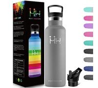 HoneyHolly Insulated Stainless Steel Water Bottle 500ml BPA Free Leak Proof Water Bottle for School Sports Cycling Fitness Outdoor