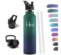 HoneyHolly Stainless Steel Water Bottle, 1000 ml Reusable BPA Free, Thermal Water Bottle, Water Bottle, Double Wall Vacuum Insulation, Thermos, Canteen for Adults, Sport