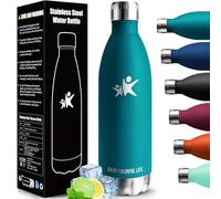 HoneyHolly Stainless Steel Water Bottle, Thermos Flask, 1000 ml, BPA-Free, Leak-Proof Vacuum Insulated, Water Bottle, Double-Walled Thermos Flask for Bike, Travel, Sports, Yoga, Camping, Bicycle