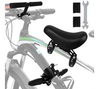 Honeyhouse Child Bike Seat | Child Safety Carrier Front Mount Baby Seat with Armrest and Foot Pedals | Adjustable Safety Seat for Kids Infant Toddler (UP to 41 kg)