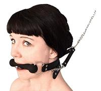 Honeylust Ponyplay Head Harness with Silicone Bit Gag & Bondage Bridle
