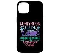 Honeymoon Cruise 2026 Just Married Matching Couples Vacation Case for iPhone 13