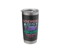 Honeymoon Cruise 2026 Just Married Matching Couples Vacation Stainless Steel Insulated Tumbler
