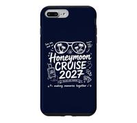 Honeymoon Cruise 2027 Matching Couple Just Married Vacation Case for iPhone 7 Plus/8 Plus