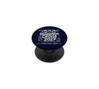 Honeymoon Cruise 2027 Matching Couple Just Married Vacation PopSockets Adhesive PopGrip