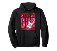 Honeymoon Shirts for Couples We're on Our Honeymoon Pullover Hoodie, Adult Unisex, Black, Medium
