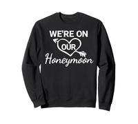 Honeymoon Tee design for Couples We're on Our Honeymoon Sweatshirt