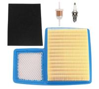 HONEYRAIN G16 Air Filter Tune up Kit for Yamaha G16A G19 G20 G21 G22 G22A G29 Drive Gas Golf Cart 1996-UP 4 Cycle 301cc 357cc Engine Replace JN6-E4450-00 JN6-E4450-01 with Fuel Filter Spark Plug