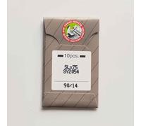 HONEYSEW 10PCS SLX75 SY2054 Organ Serger Overlock Sewing Machine Needle for Singer 14U Sharp (SY2054 90/14)