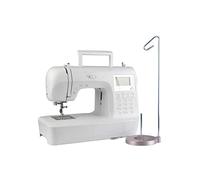 HONEYSEW Embroidery Adjustable Single Thread Spool Holder - Stand Alone Embroidery, Sewing or Quilting Thread Holder or Stand - Ensures Smoother Feed = Heavy Metal Base (Rose Gold)